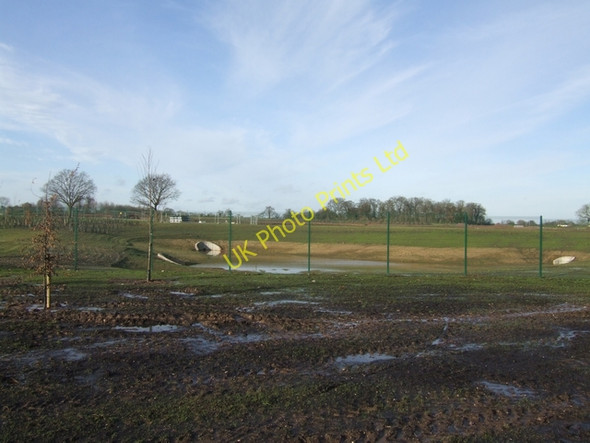 Photo 6"x4" Balancing pond at i54 development Fordhouses c2008