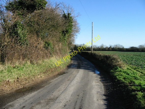 Photo 6"x4" View along the Ringwould Road Martin\/TR3347 c2008