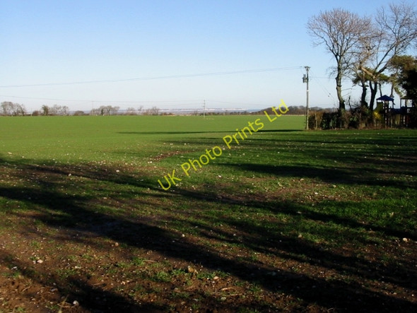 Photo 6"x4" View across the fields from Ringwould Road Martin\/TR3347 c2008