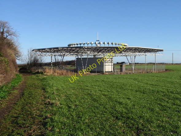 Photo 6"x4" VOR beacon near Station Road, St Margaret's Martin Mill c2008