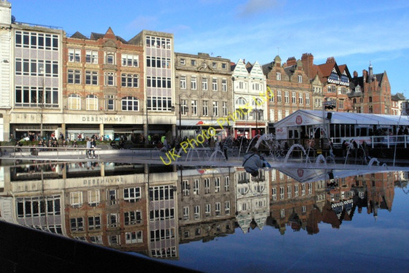 Photo 6"x4" Long Row, Nottingham Nottingham\/SK5641 c2008