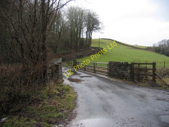 Photo 6"x4" Bridge over the Honddu Llandefaelog c2008