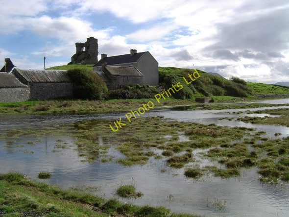 Photo 6"x4" Rahoneen Castle Ardfert c2006