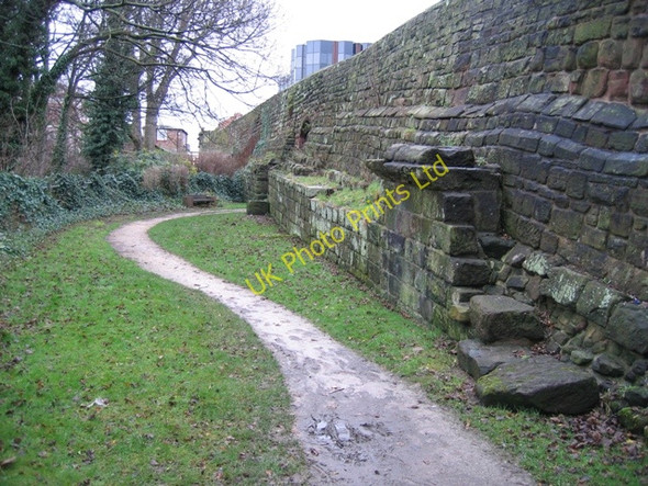 Photo 6"x4" Roman masonry and the city walls Chester c2008