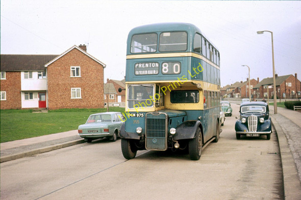 Photo 6"x4" Birkenhead Corporation bus on Prenton Hall Road Birkenhead\/SJ3088 c1972