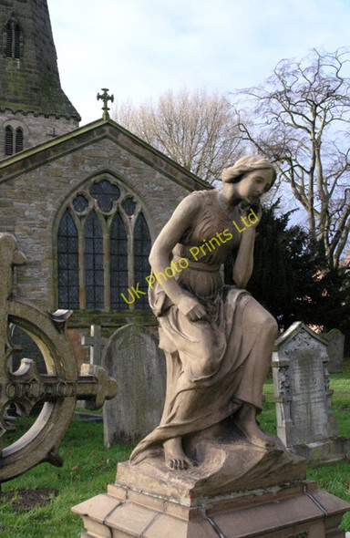 Photo 6"x4" Memorial, St James', Normanton-on-Soar Dishley c2008