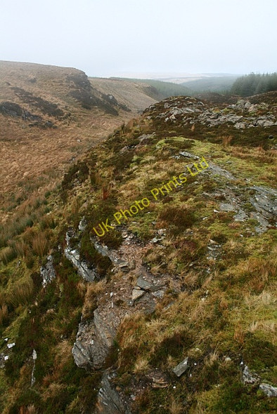 Photo 6"x4" Tributary of Droichaid Burn Loch Fionn-Ghleann c2008