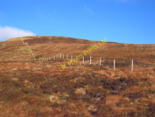 Photo 6"x4" Fence on Ben Ettow Ferinquarrie c2008