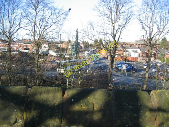 Photo 6"x4" City walls and an anchor Chester c2007