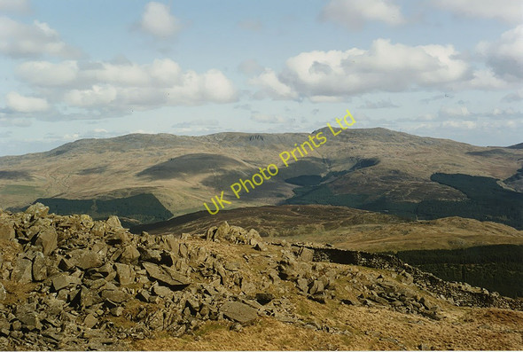 Photo 6"x4" View east from Rhobell Fawr Rhydymain c1993