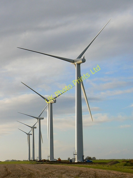 Photo 6"x4" Westmill wind farm, Watchfield 1st February 2008 Watchfield\/SU2490 c2008 P1