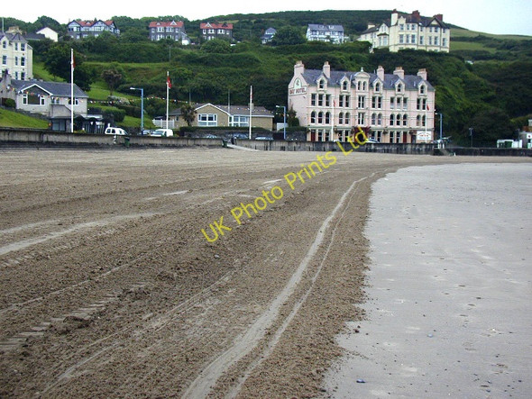 Photo 6"x4" Port Erin beach, and Bay Hotel Four Roads\/SC2068 c2007