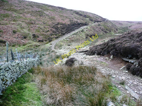 Photo 6"x4" Moorland crossroads Abertillery\/Abertyleri c2008