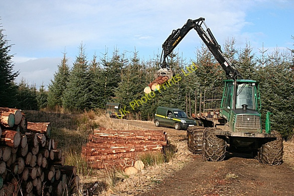 Photo 6"x4" Forest Operations Ardonald c2008