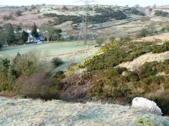 Photo 6"x4" Looking down on Hafod Brynmawr\/SO1811 c2008