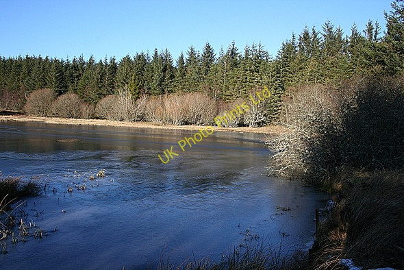 Photo 6"x4" Frozen Pond, Daugh of Invermarkie Haugh of Glass c2008 P1