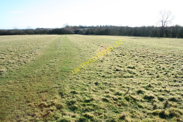 Photo 6"x4" Field track west of Moat's Way Farm Godmanchester c2008