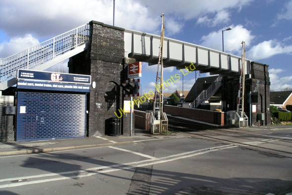 Photo 6"x4" Attenborough Station and level crossing Beeston\/SK5236 c2008