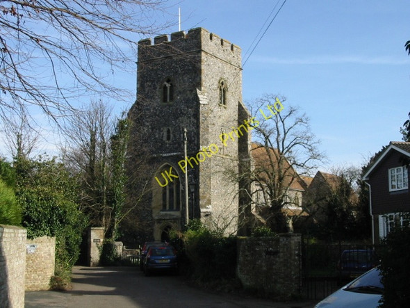 Photo 6"x4" St Martin's church, Great Mongeham Great Mongeham c2008