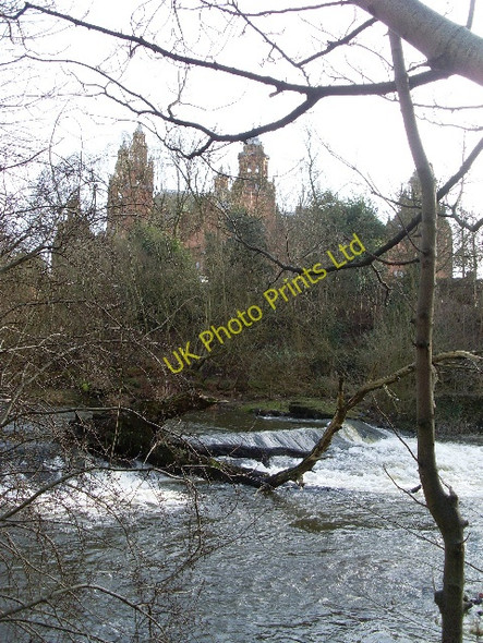 Photo 6"x4" Mini waterfall in Kelvingrove Park Dowanhill c2008