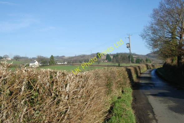 Photo 6"x4" Road outside the NoBody Inn Doddiscombsleigh c2008