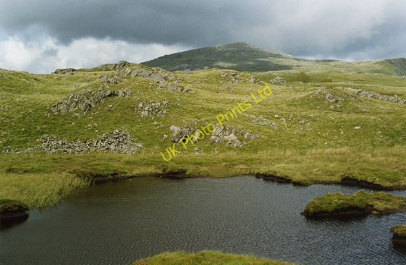 Photo 6"x4" Pond at Bwlch y Main Camddwr\/SH8520 c1993