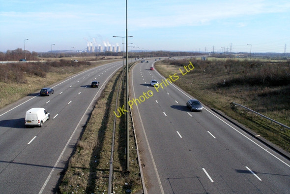 Photo 6"x4" The A50 Cavendish Bridge c2008