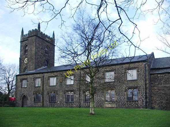 Photo 6"x4" Parish Church of St Nicholas with St John & St Michael, Newchurch Rawtenstall c2008