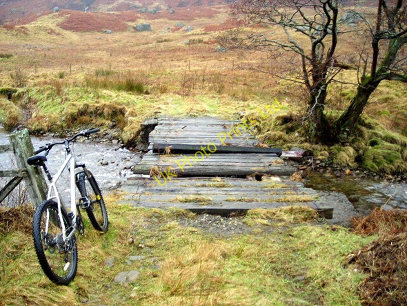 Photo 6"x4" Bridge over Glengyle Water Cam Allt\/NN3613 c2008