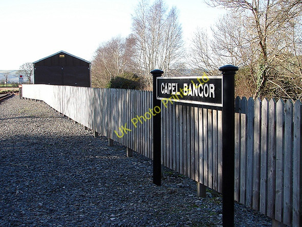 Photo 6"x4" Capel Bangor Station Capel Seion\/SN6379 c2008