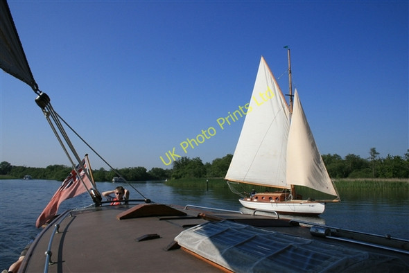 Photo 6"x4" Barton Broad Barton Turf c2007