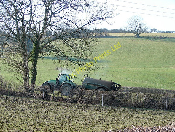 Photo 6"x4" Spreading the muck! Capel Seion\/SN6379 c2008
