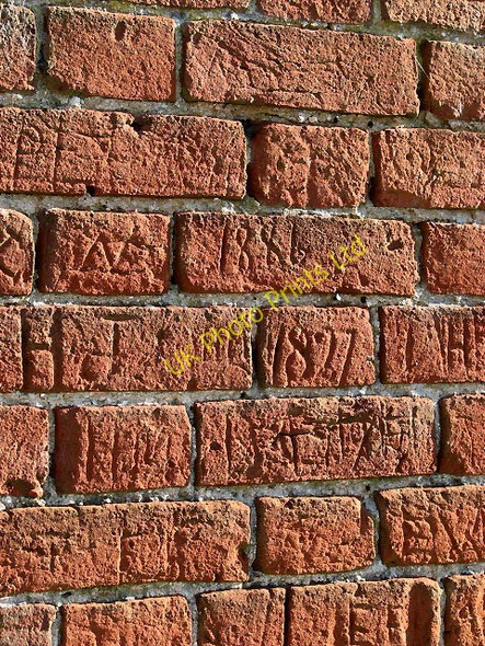 Photo 6"x4" Neatishead Baptist Church - graffiti Cangate c2008