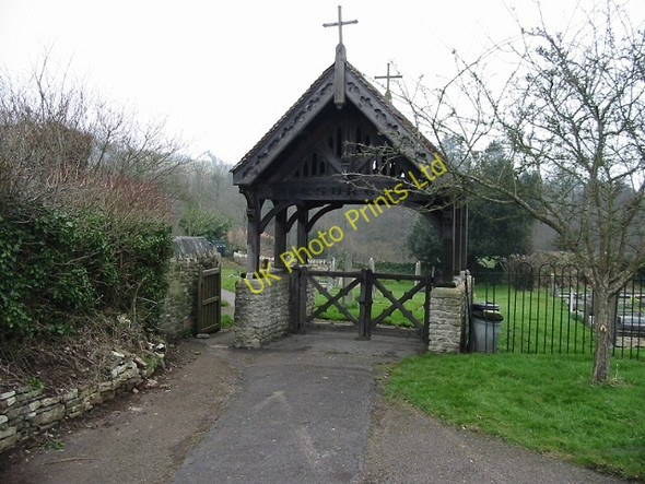 Photo 6"x4" Lych gate of St Mary's church Compton Dando Compton Dando c2008