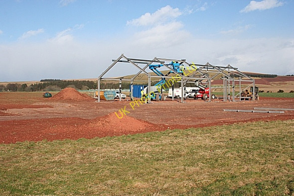 Photo 6"x4" Building a New Barn Monboddo c2008