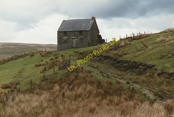Photo 6"x4" Llechwedd-mawr farm Nant y Baracs c1996