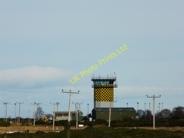 Photo 6"x4" Control tower at Tain Range Lochslin c2008