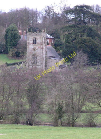 Photo 6"x4" Cubley church from the A515 Alkmonton c2008