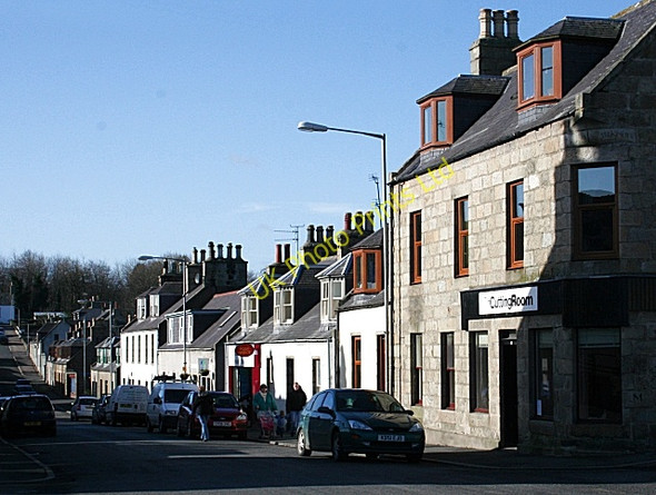 Photo 6"x4" Main Street Aberchirder c2008