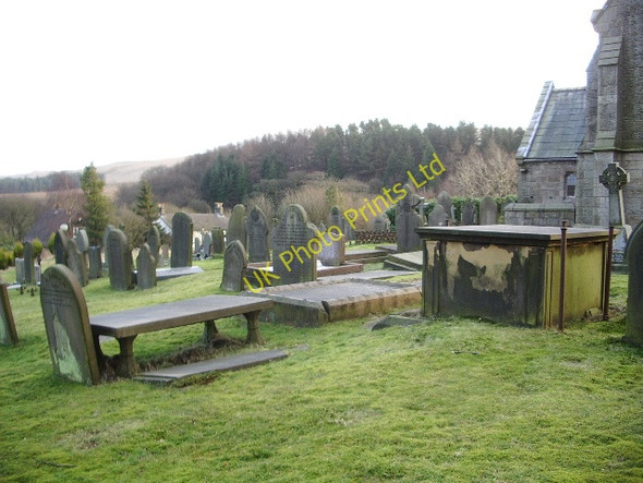 Photo 6"x4" St Peters Parish Church, Belmont, Graveyard Belmont\/SD6716 c2008