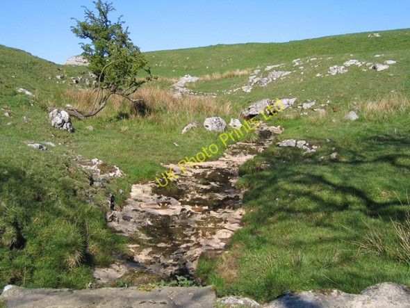 Photo 6"x4" Coppy Gill upstream from the Ribble Way Selside\/SD7875 c2007