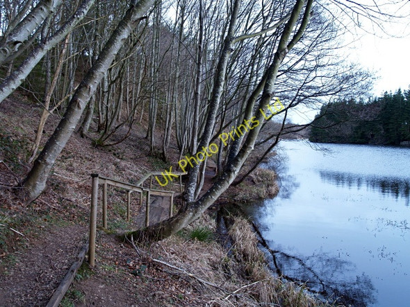 Photo 6"x4" Lochside path, Edgelaw Reservoir Rosebery c2008