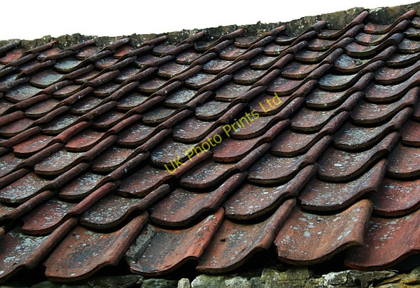 Photo 6"x4" Roof Tiles at Brown Head Farm (1) Stape c2008