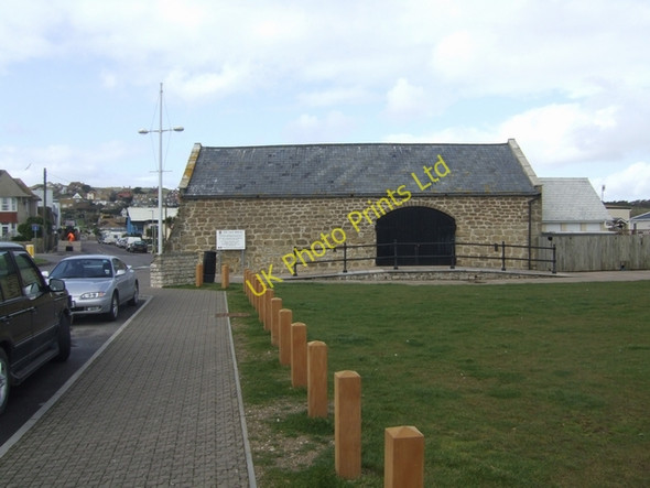 Photo 6"x4" Salt Store at Bridport Harbour Bridport c2008