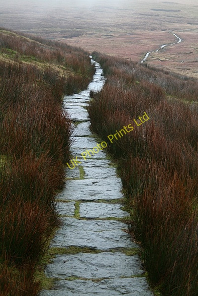 Photo 6"x4" Whernside Pavement Whernside\/SD7382 c2008
