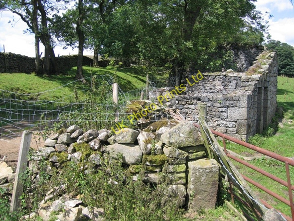 Photo 6"x4" Ruins at Old Accraplatts Kirkby Malham c2007