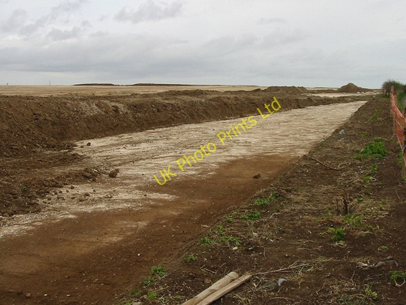 Photo 6"x4" Land to the N of Seamark Road under development Monkton\/TR2865 c2008
