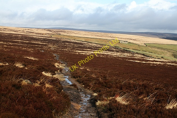 Photo 6"x4" Green Hill and Clough Head Hebden Bridge c2008