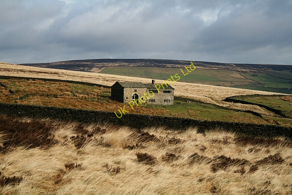 Photo 6"x4" Disused Farm at Clough Head Hebden Bridge c2008
