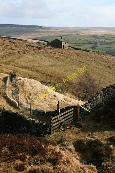 Photo 6"x4" Disused Farm at Clough Head (2) Hebden Bridge c2008